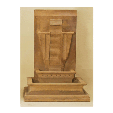 Moderna Wall Outdoor Cast Stone Garden Fountain Fountain Tuscan
